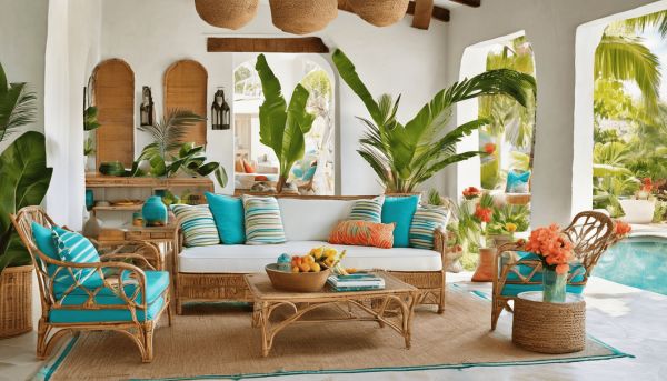 Des couleurs typiques des Antilles à intégrer dans votre déco
