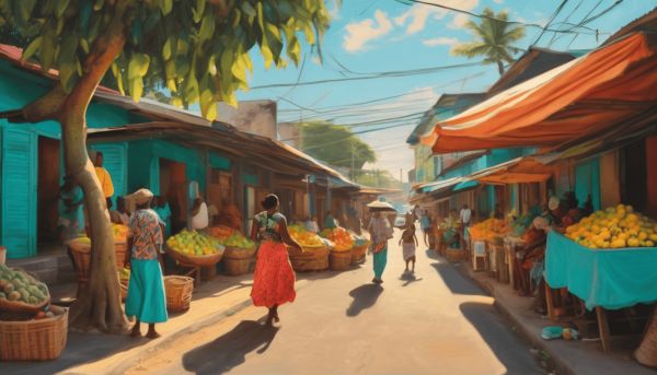 Plongez dans l’univers vibrant des couleurs créoles
